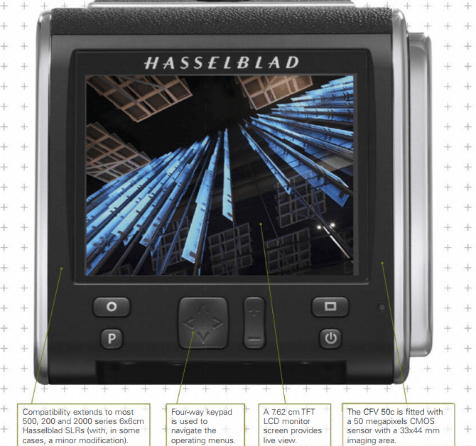 Hasselblad cfv-50 review