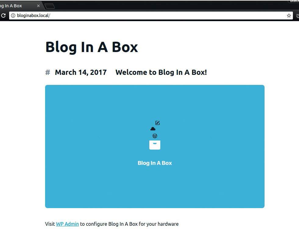 Bar a few niggles, you can use your Blog In A Box like any other WordPress site