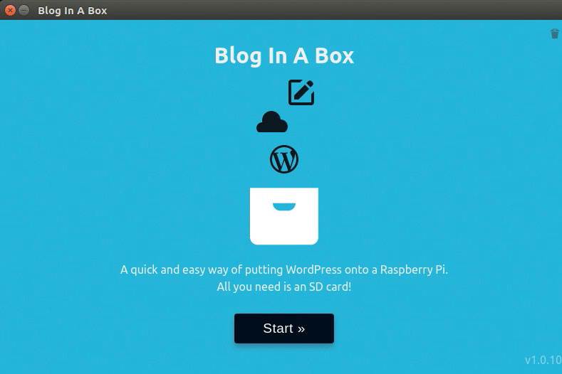 Blog In A Box certainly makes it easy to install WordPress on a Raspberry Pi