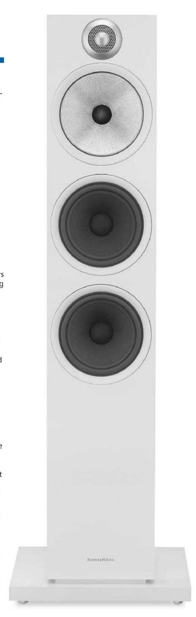 B&w 603 best sale speakers review