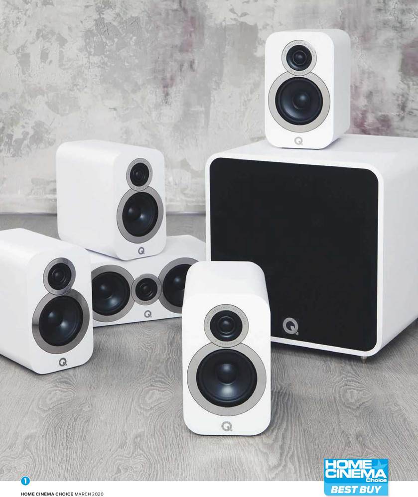 Q Acoustics 3000i 5.1 (3010i) Home Theater Speaker Package