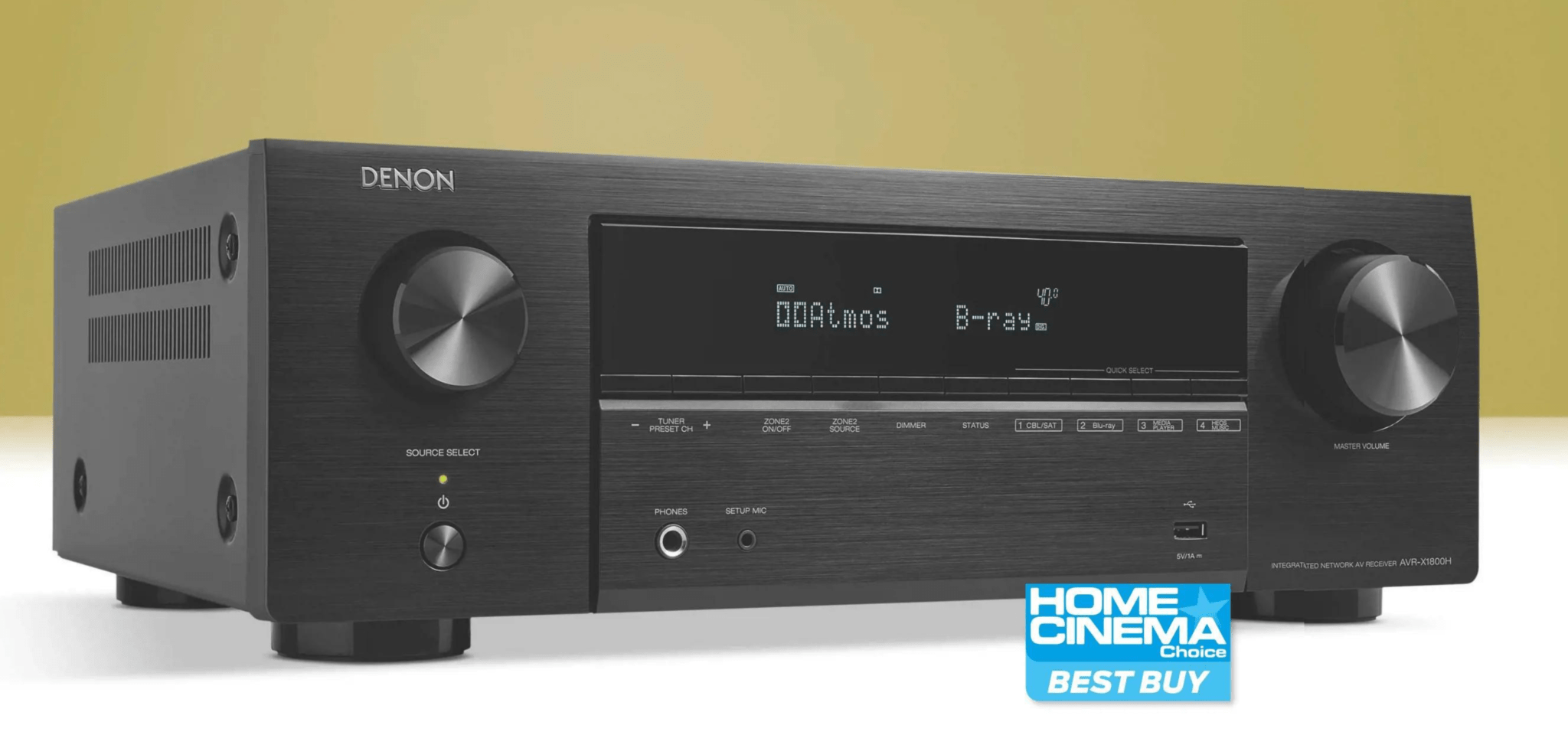 DENON AVRX1800H AV Receiver Review « 7Review