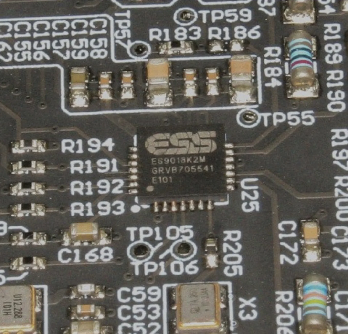 The ESS digital-to-analog converter ES9018K2M is considered top-tier