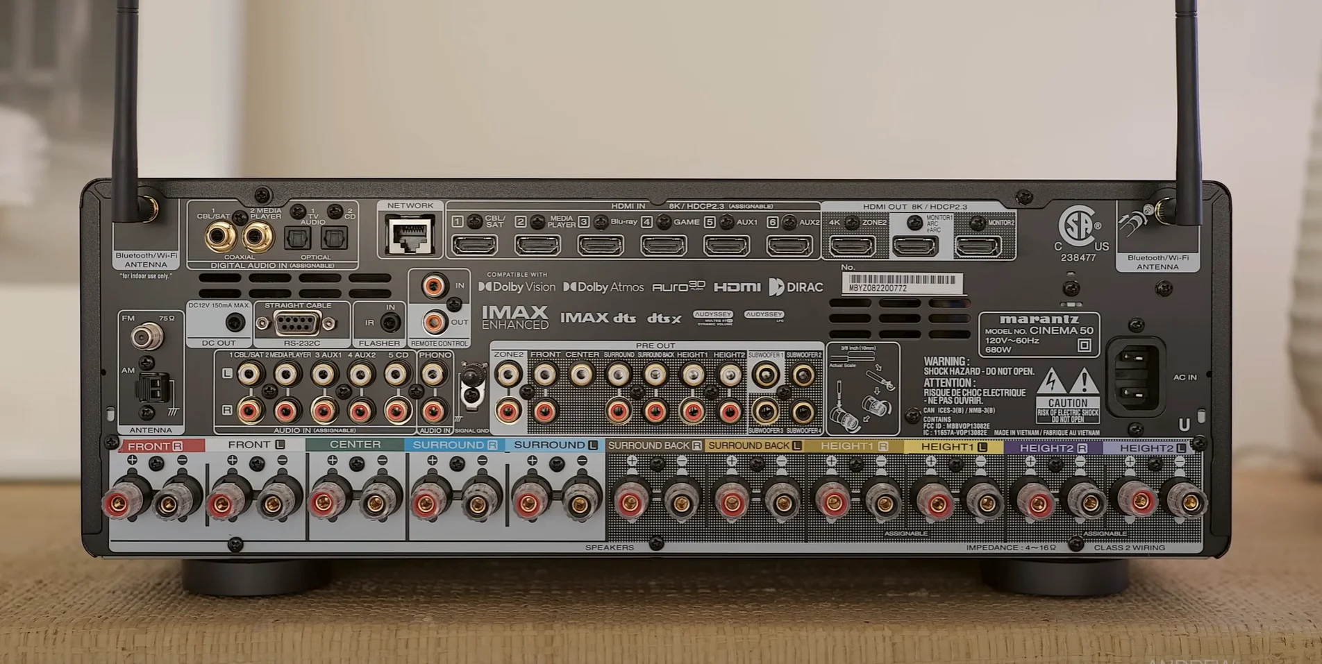 マランツ AVアンプ CINEMA 50marantz CINEMA 50 マランツ シネマ50 AV