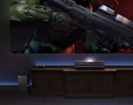 Hisense PX3-PRO in room