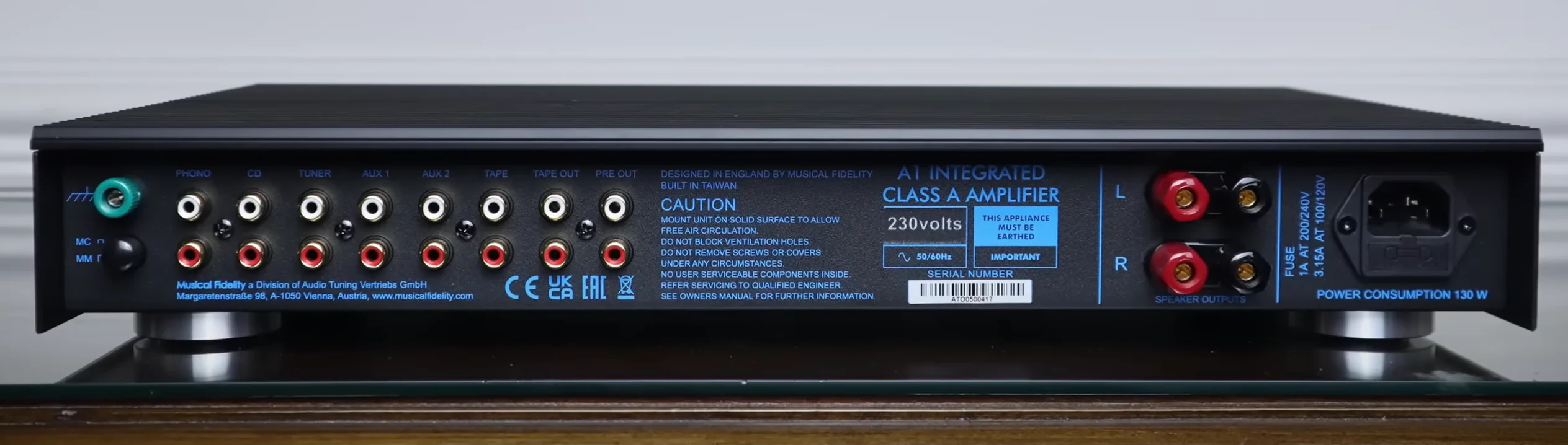 Musical Fidelity A1 Integrated Amplifier Review « 7Review