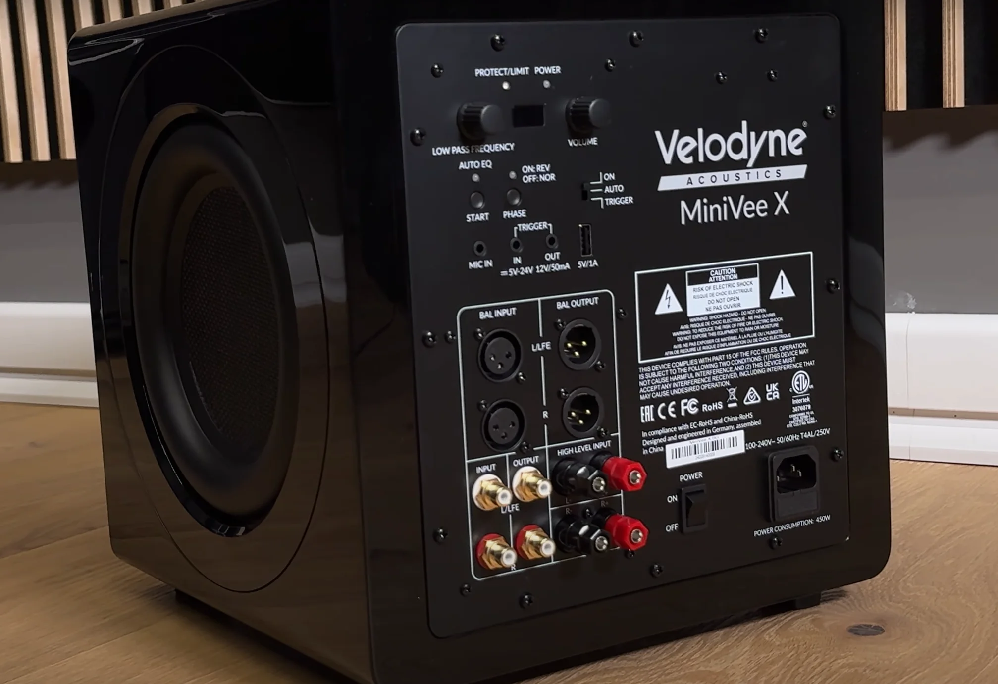 Velodyne Acoustics MiniVee X Subwoofer Review « 7Review