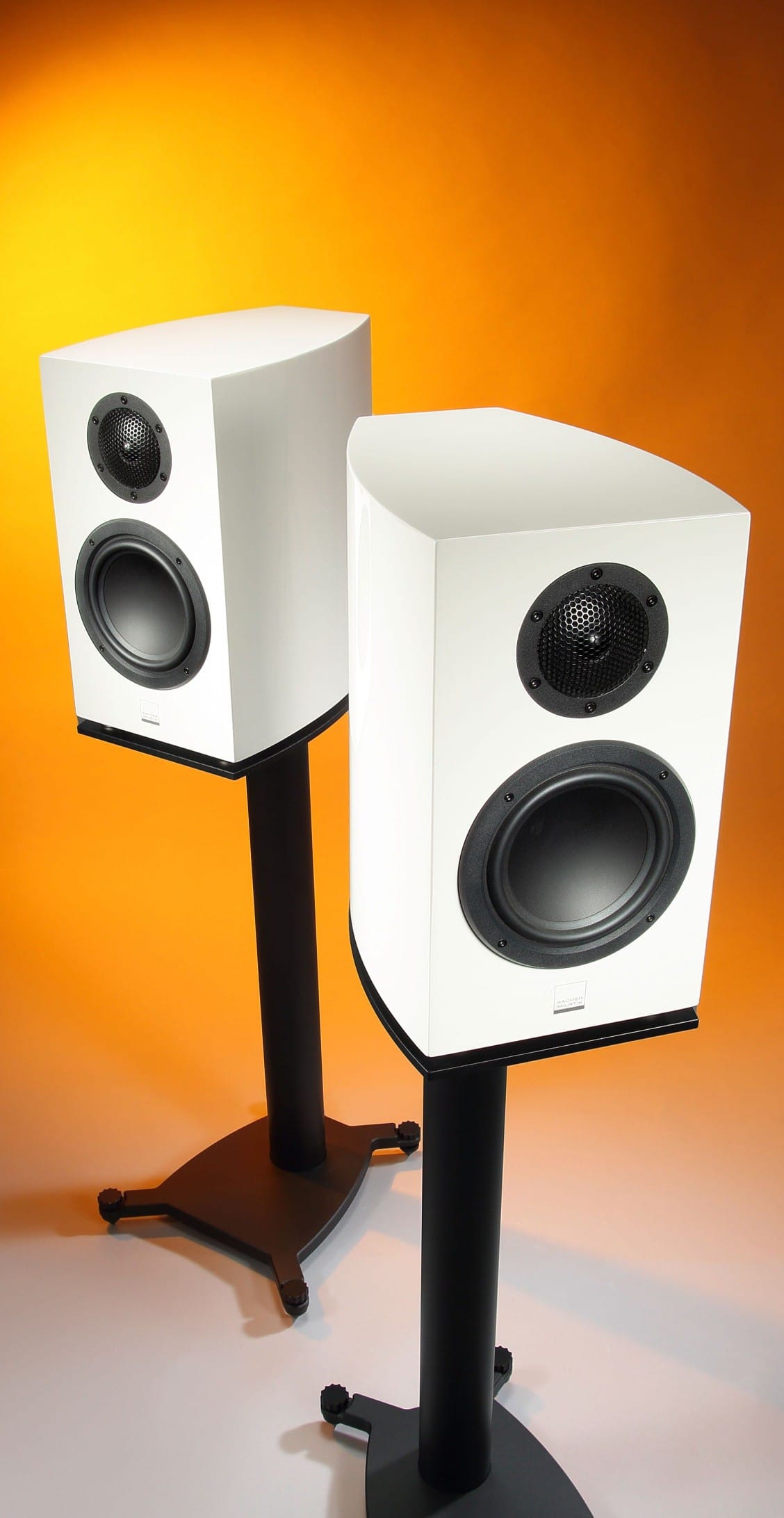 Gauder Akustik Capello 40  front view on both speakers