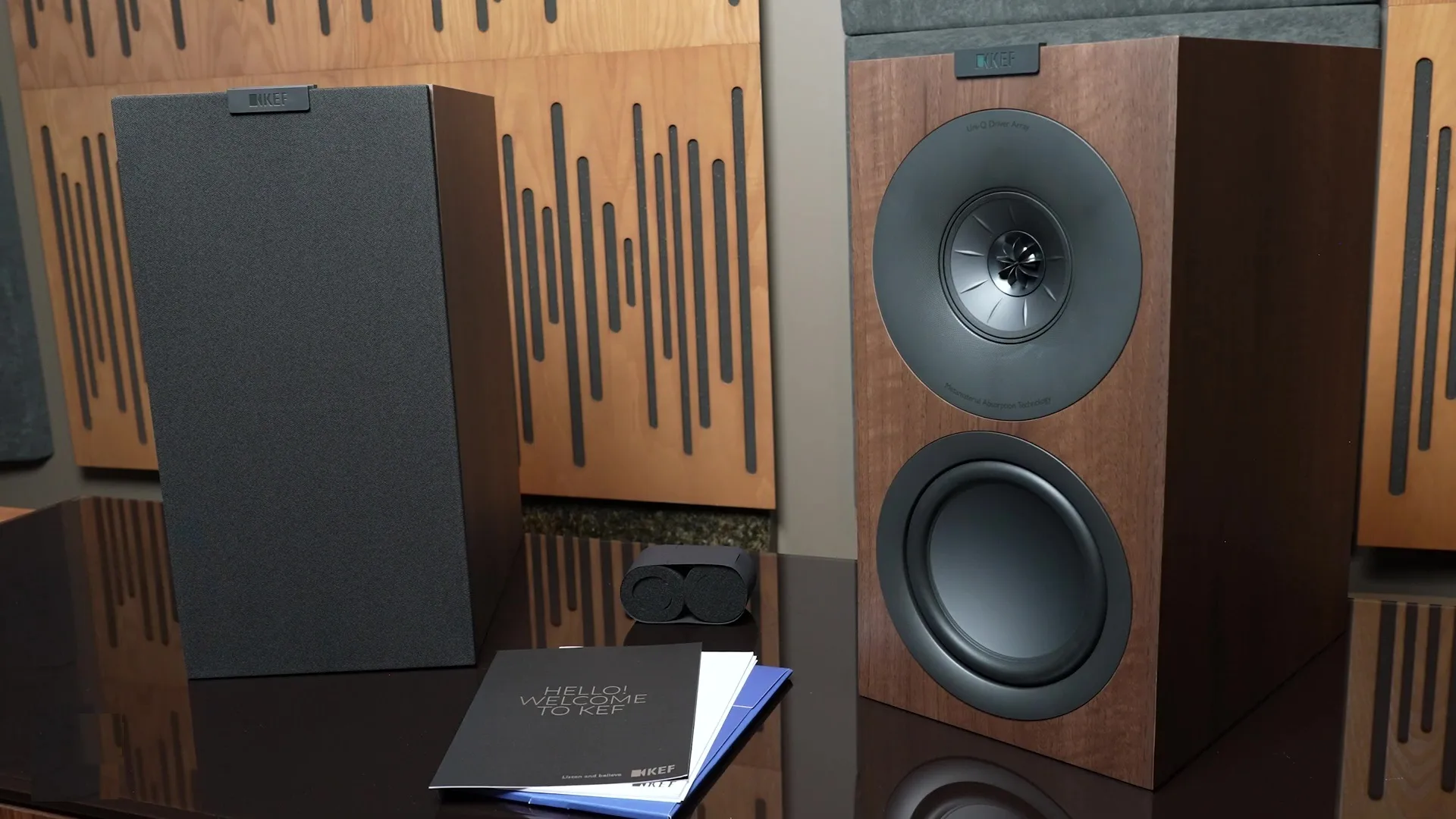 KEF Q concerto ウォールナット ペア KEF/スピーカー/Q Concerto Meta