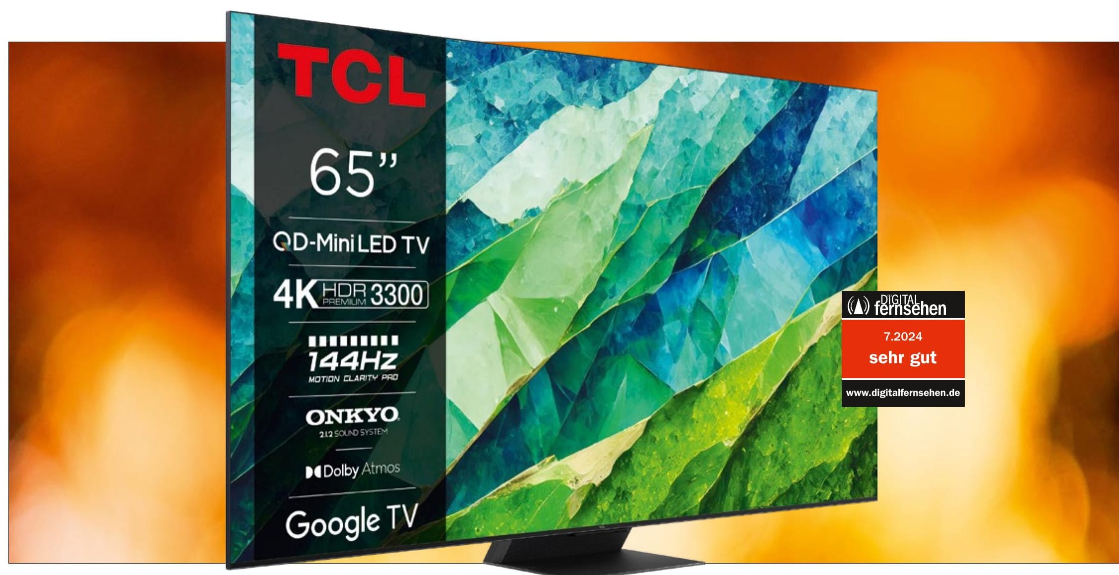 TCL 65C855 front view