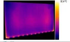 Panasonic TV-55W93A Thermal Images
