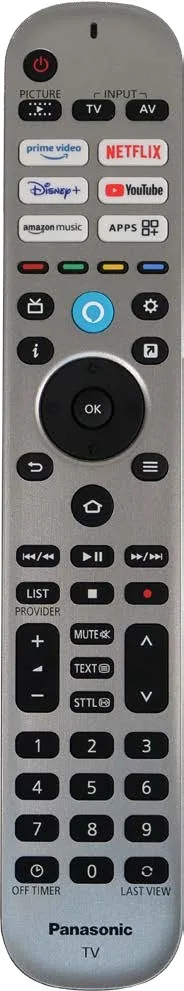Panasonic TV-55W93A Remote Control