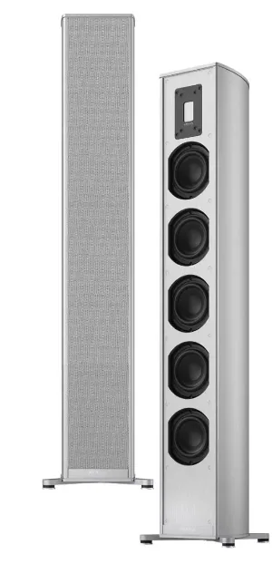 AESTHETICS: All models of the Piega Premium Wireless series are available with magnetically attached covers.
