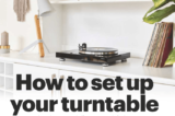 How to set up your turntable